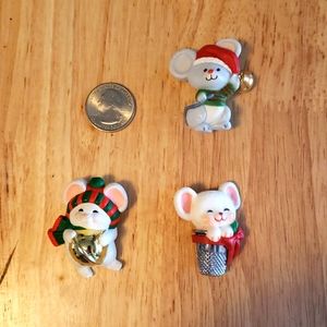 Vintage Hallmark Christmas Pin Lot